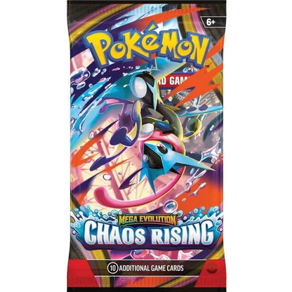 Pokemon TCG: Mega Evolution ME04 - Chaos Rising Booster Pack-Stalo žaidimai-Brain Games LT