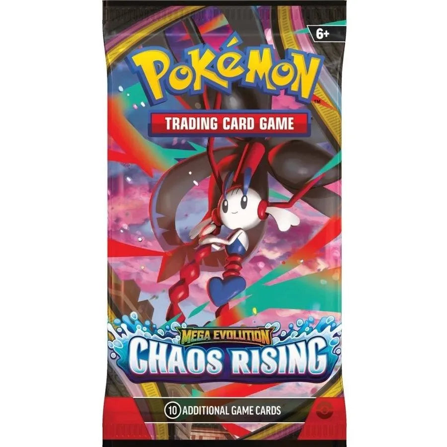 Pokemon TCG: Mega Evolution ME04 - Chaos Rising Booster Pack-Stalo žaidimai-Brain Games LT