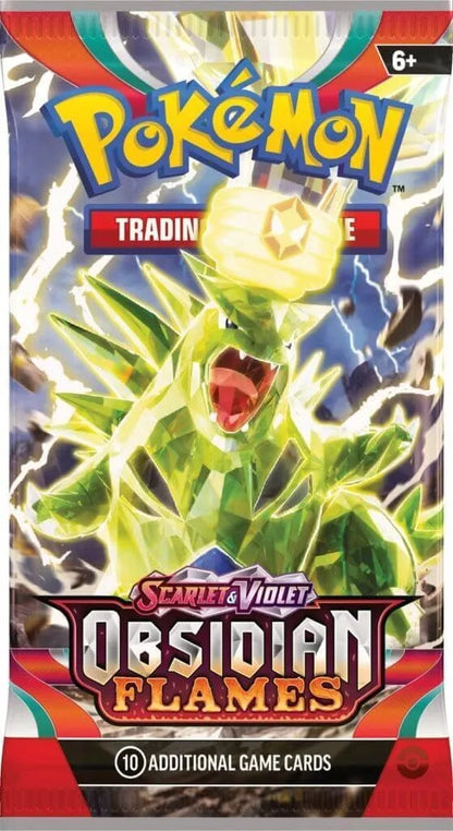Pokémon TCG: Scarlet & Violet 3 - Obsidian Flames Booster-Stalo žaidimai-Brain Games LT