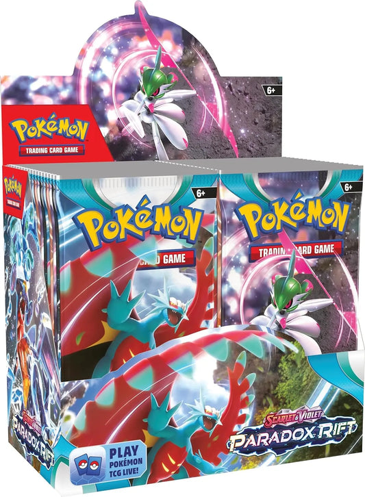 Pokémon TCG: SV04 Paradox Rift - Booster-Stalo žaidimai-Brain Games LT