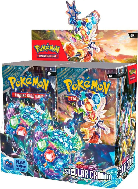 Pokémon TCG: SV07 Stellar Crown-Stalo žaidimai-Brain Games LT