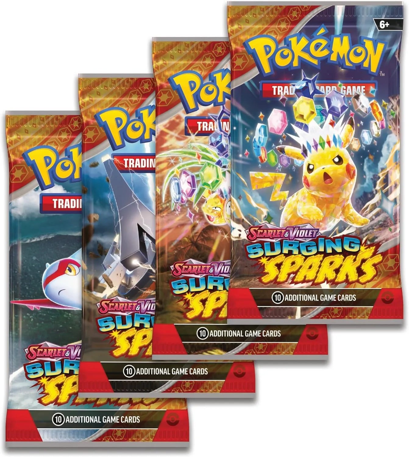 Pokémon TCG: SV08 Surging Sparks - Booster-Vaidmenų žaidimai-Brain Games LT