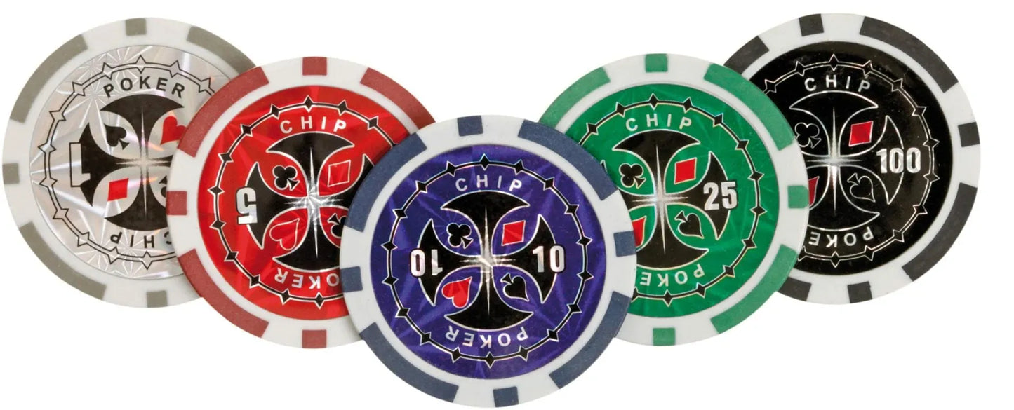 Pokerio rinkinys, 300 žetonų-Klasikiniai žaidimai-Brain Games LT