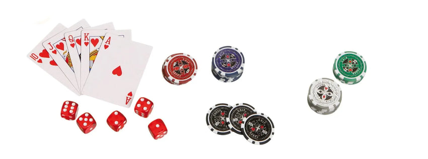 Pokerio rinkinys, 300 žetonų-Klasikiniai žaidimai-Brain Games LT