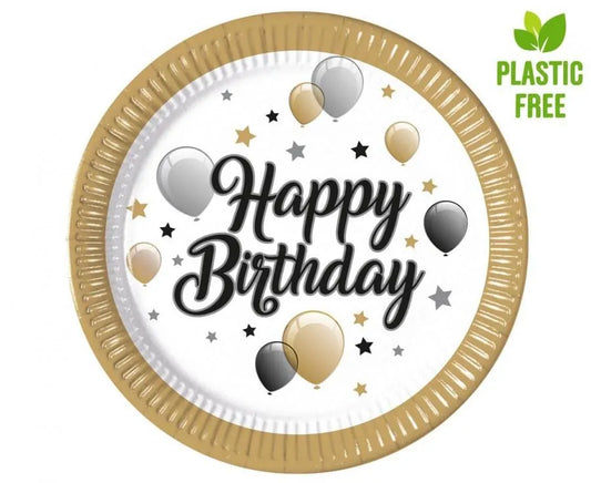 Popierinės lėkštės Happy Birthday-Kita-Brain Games LT