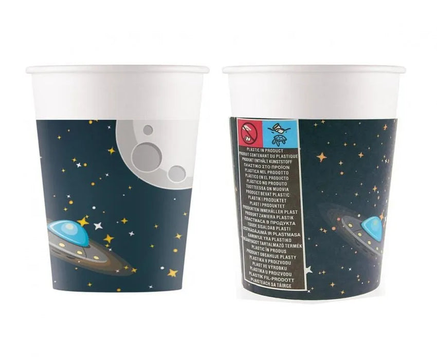 Popieriniai puodeliai Rocket Space-Kita-Brain Games LT