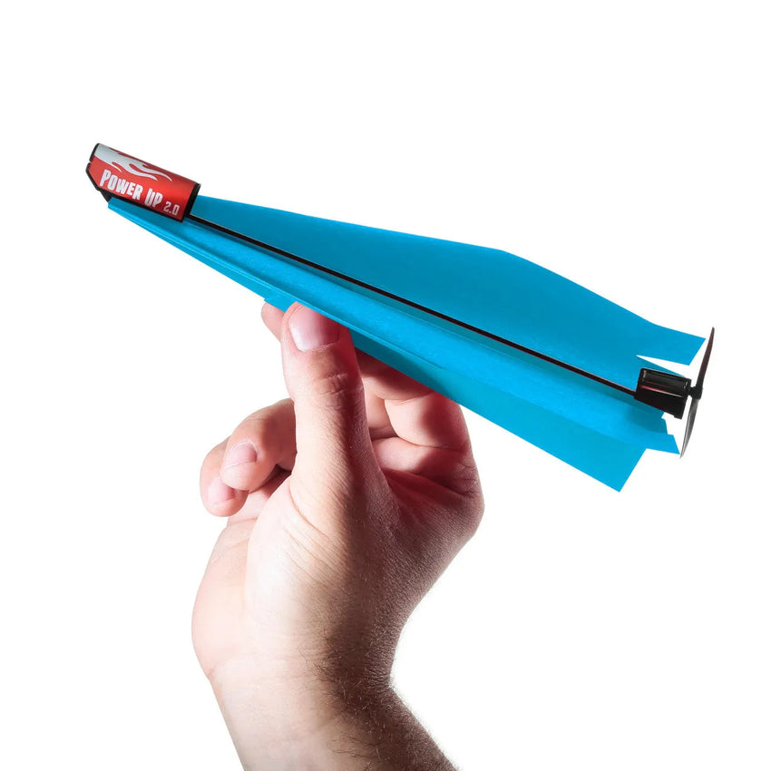 Powerup 2.0 Airplane (Blue)-Surenkami modeliai-Brain Games LT