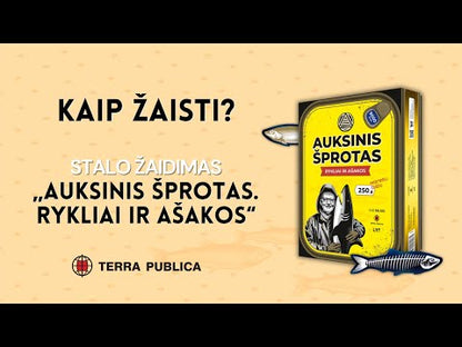Auksinis šprotas. Rykliai ir ašakos