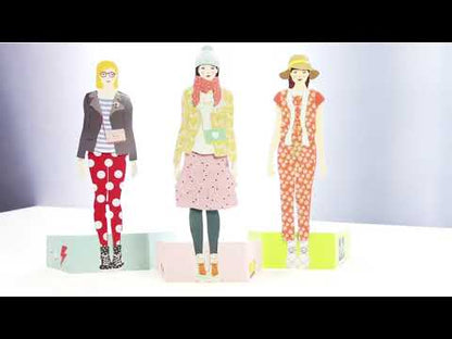 Paper dolls - One big dressing room