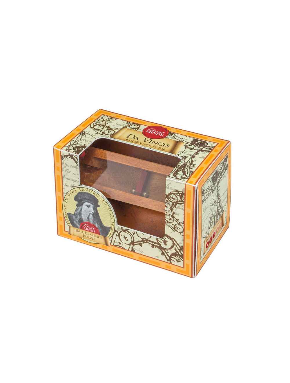 Professor Galvosūkiai Great Minds Wood and Metal puzzle