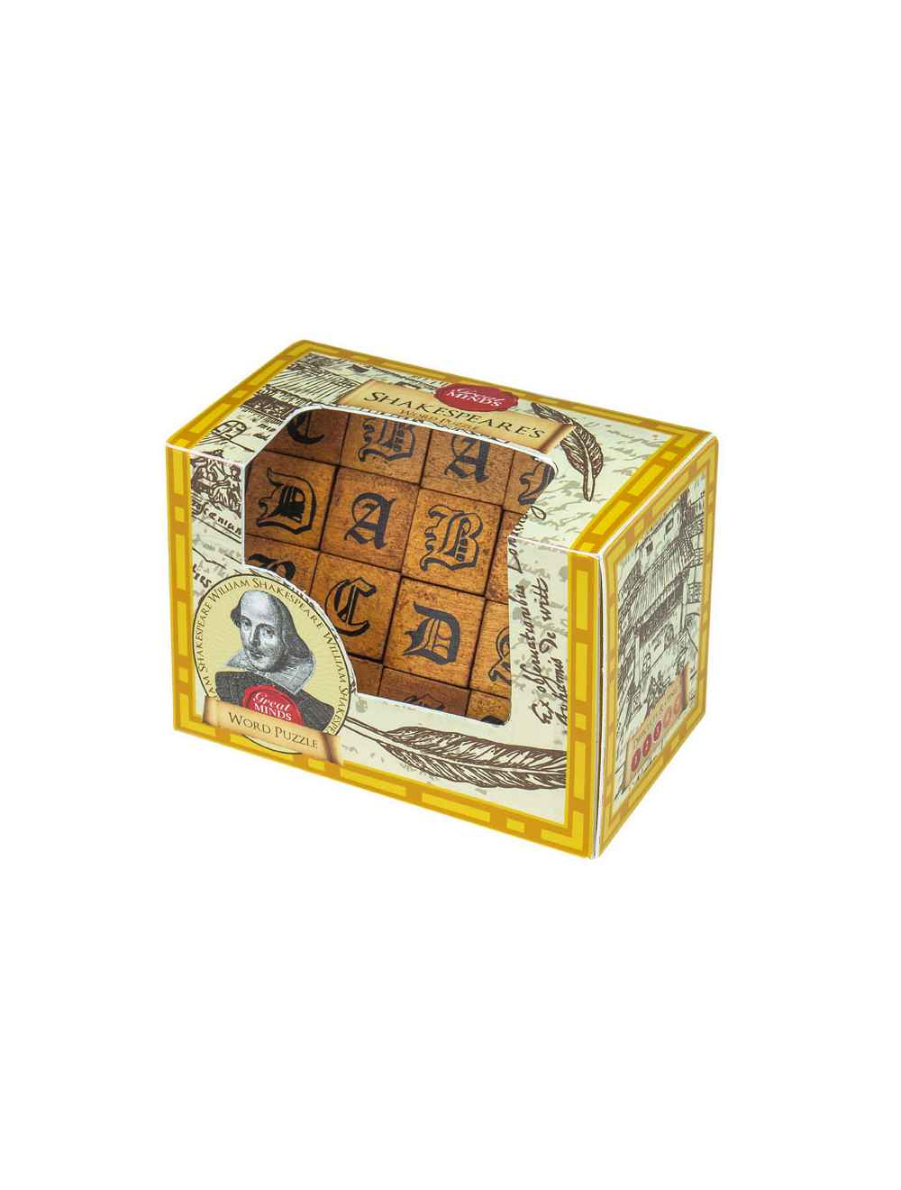 Professor Galvosūkiai Great Minds Wood and Metal puzzle