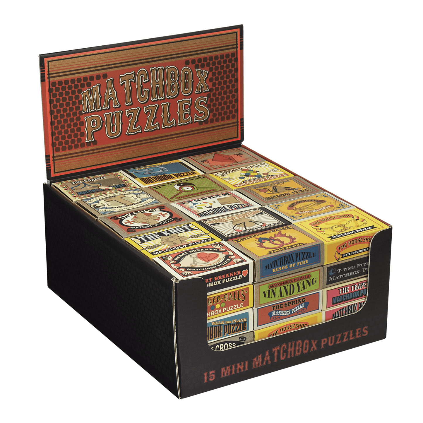 Professor Galvosūkiai Matchbox Puzzle galvosūkis