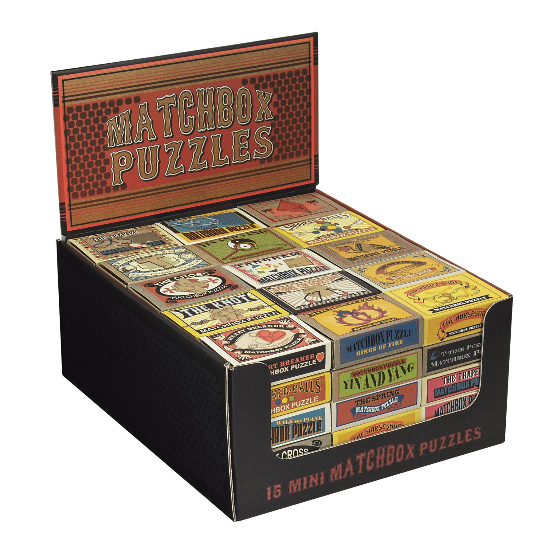 Professor Galvosūkiai Matchbox Puzzle galvosūkis