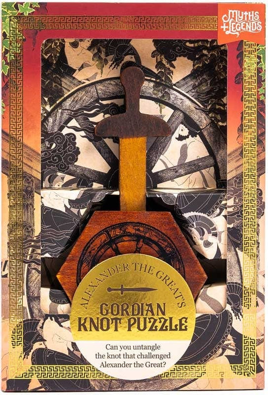 Professor Galvosūkiai Myths and Legends: Aleksandro Makedoniečio Gordijo mazgo galvosūkis