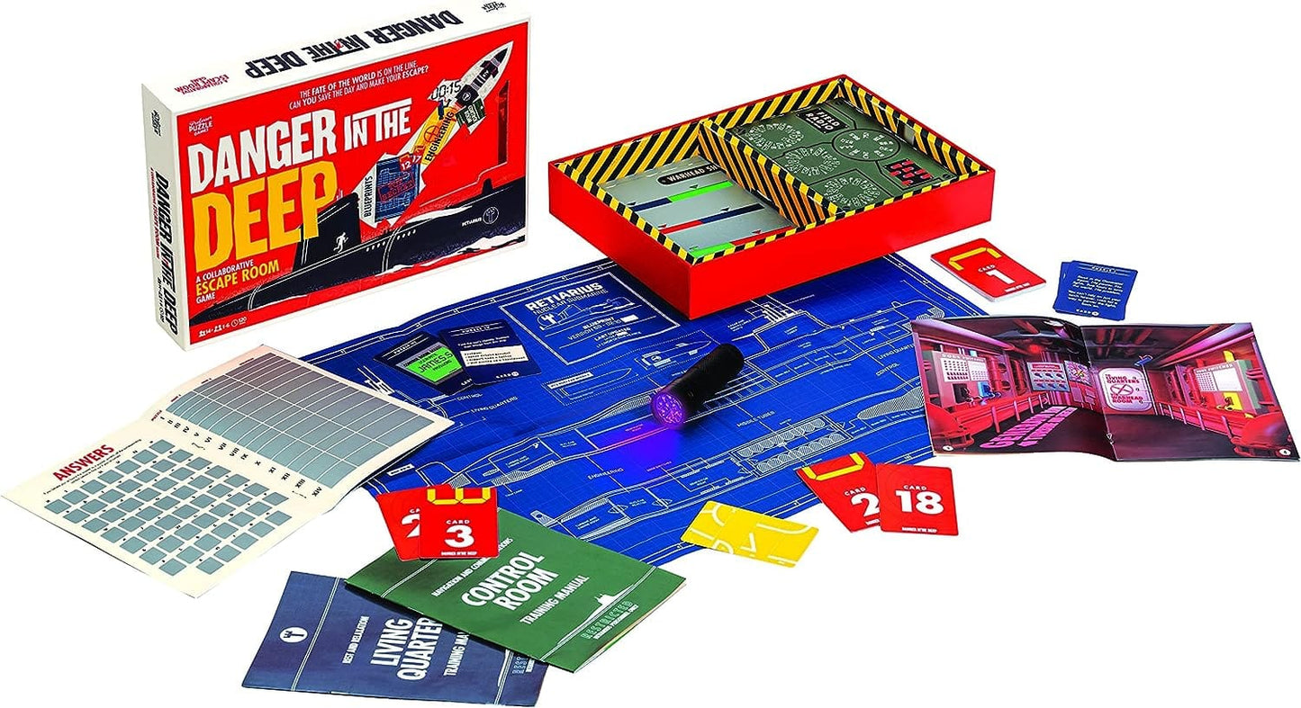 Professor Stalo žaidimai Danger in the Deep