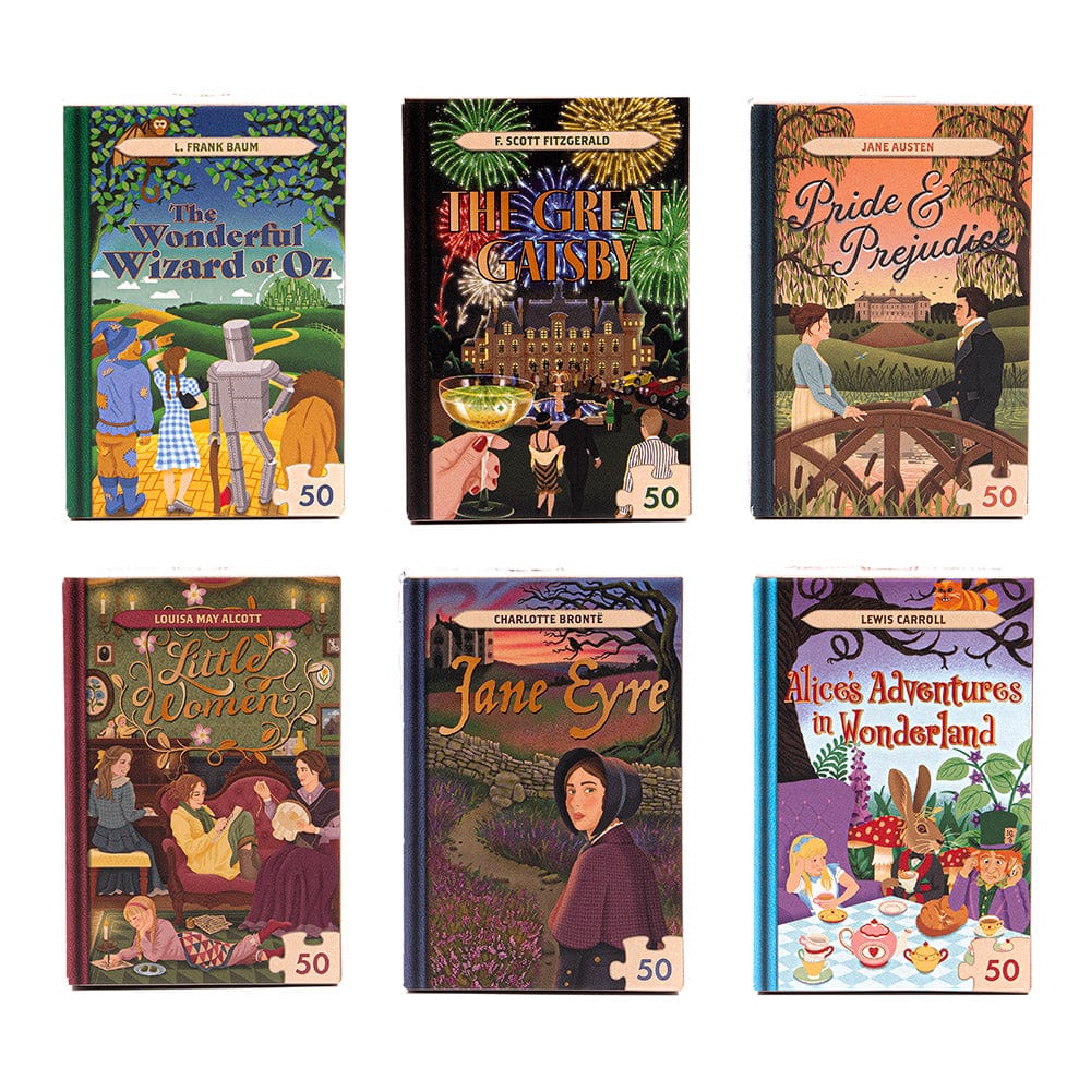 Professor Universalios dėlionės Mini Jigsaw Library dėlionės