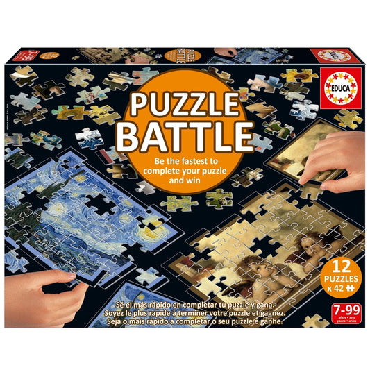 Puzzle Battle Art-Universalios dėlionės-Brain Games LT