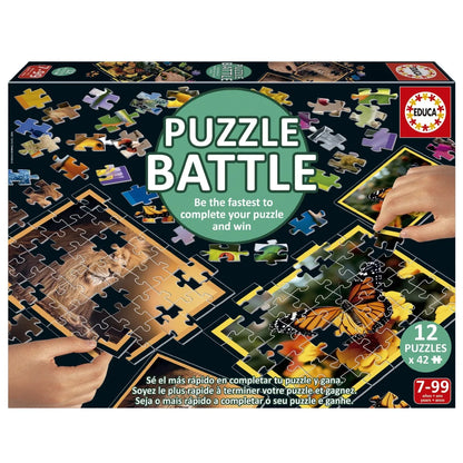 Puzzle Battle Natura-Universalios dėlionės-Brain Games LT