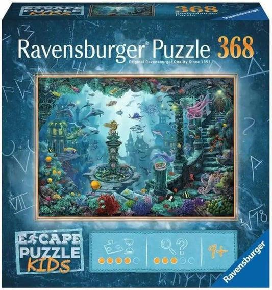 Puzzle Escape Underwater, 368-Universalios dėlionės-Brain Games LT