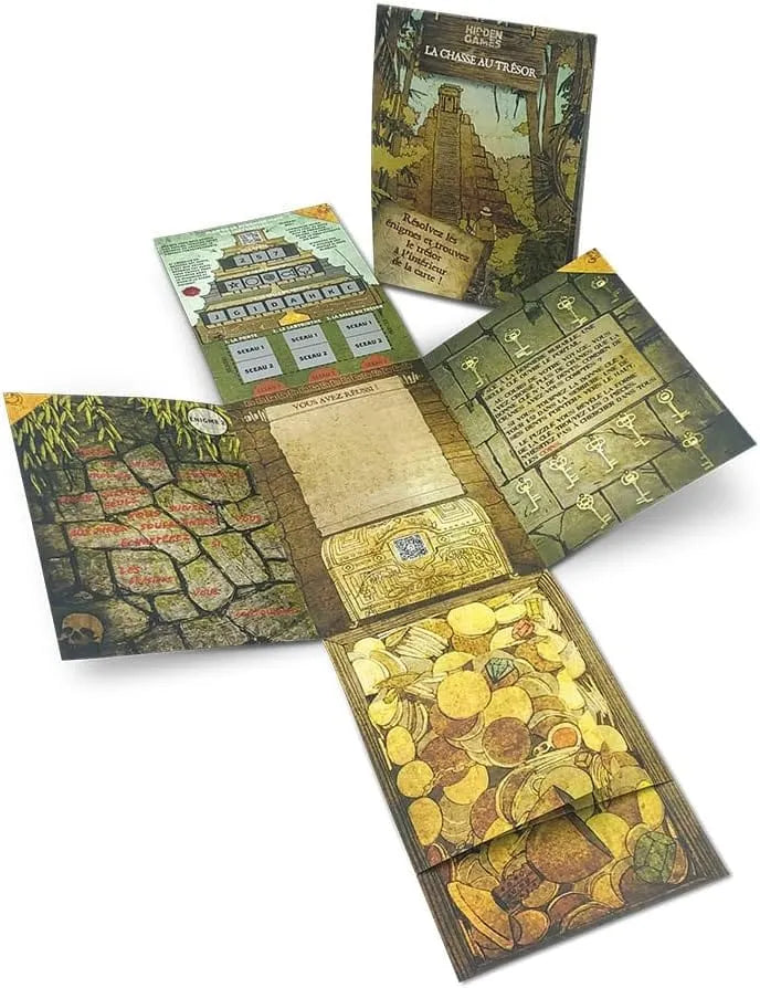 PuzzleCard Treasure Hunt-Galvosūkiai-Brain Games LT