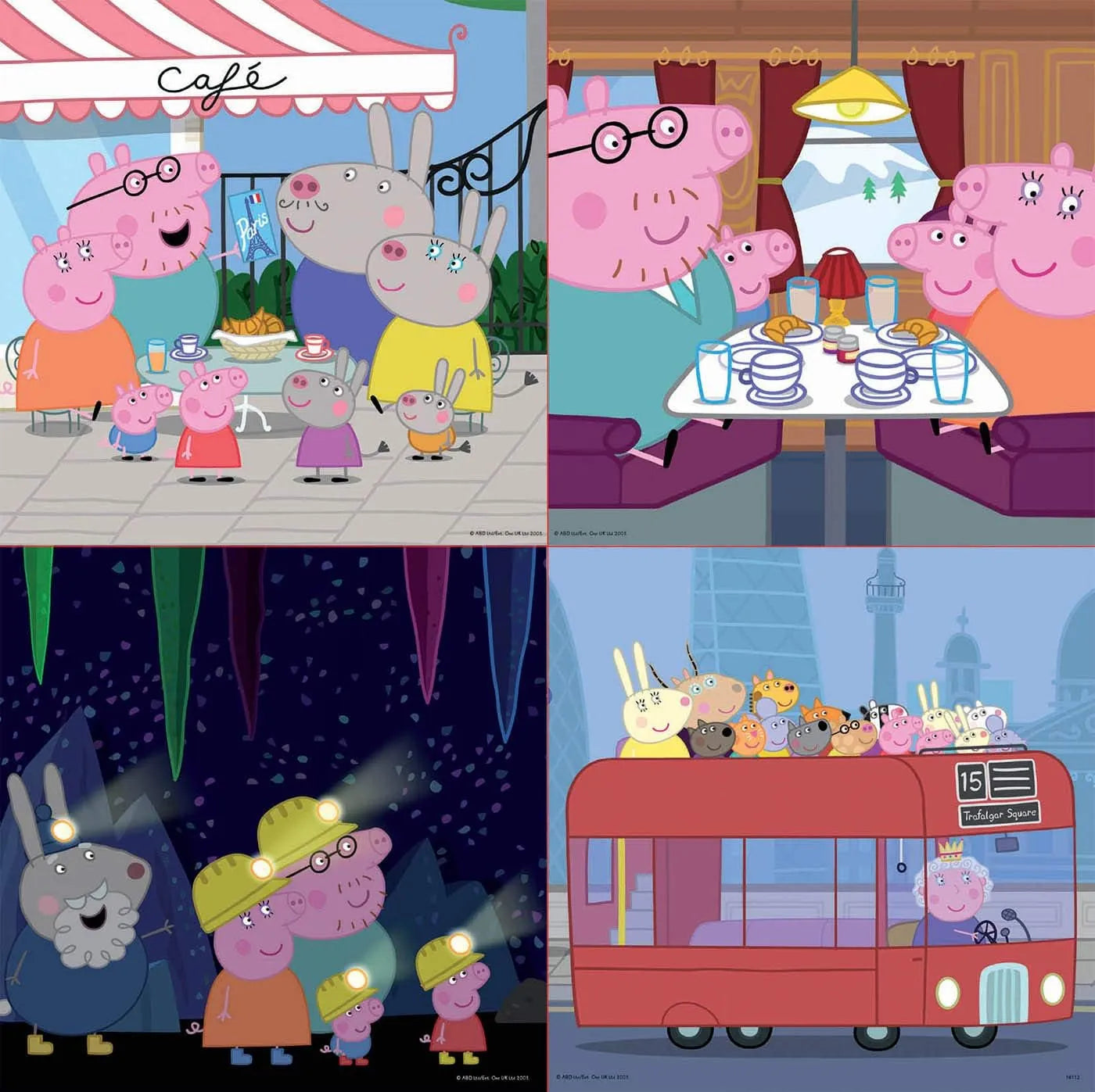 Puzzles Peppa Pig-Vaikiškos dėlionės-Brain Games LT