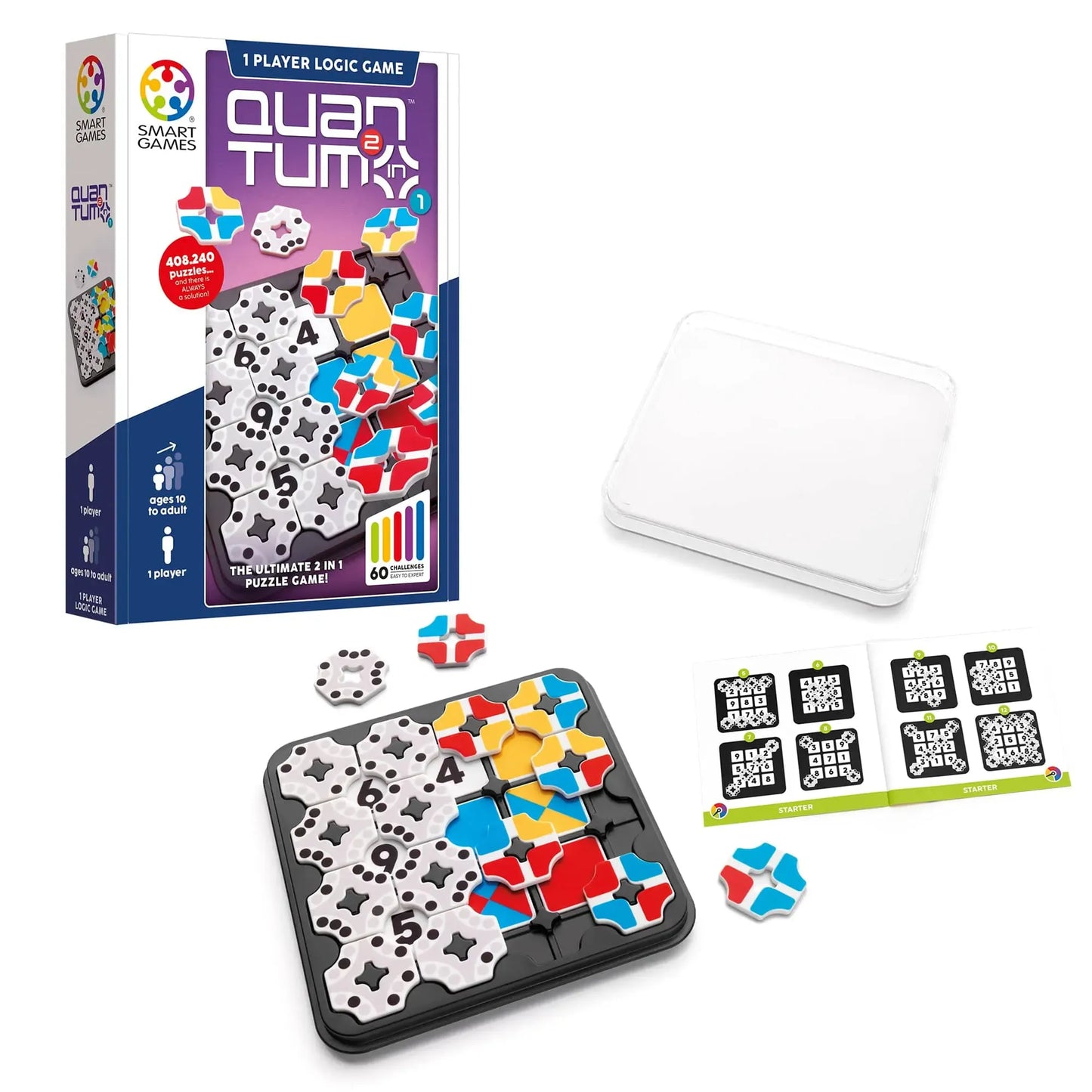 Quantum 2-In-1-Loginiai Žaidimai-Brain Games LT