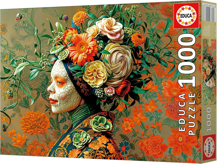 Queen Lizard, 1000-Universalios dėlionės-Brain Games LT