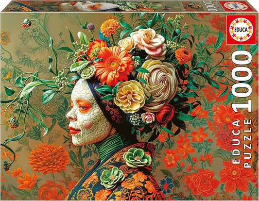 Queen Lizard, 1000-Universalios dėlionės-Brain Games LT