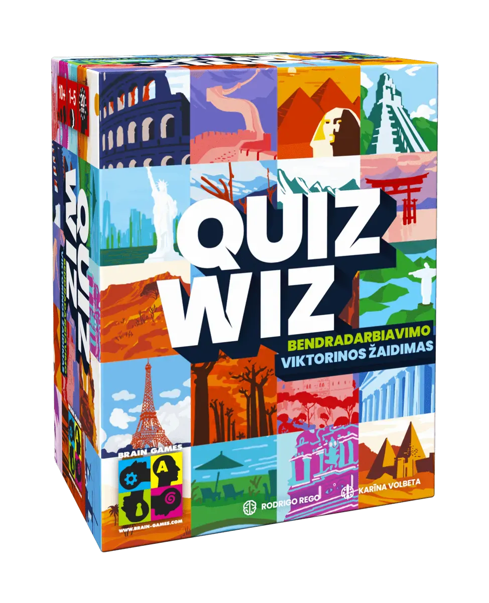 Quizwiz-Stalo žaidimai-Brain Games LT