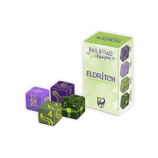 Railroad Ink: Eldritch Expansion Pack (papildymas)-Stalo žaidimai-Brain Games LT