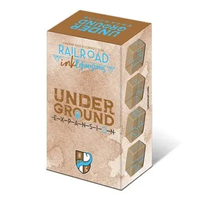 Railroad Ink: Underground Expansion-Stalo žaidimai-Brain Games LT