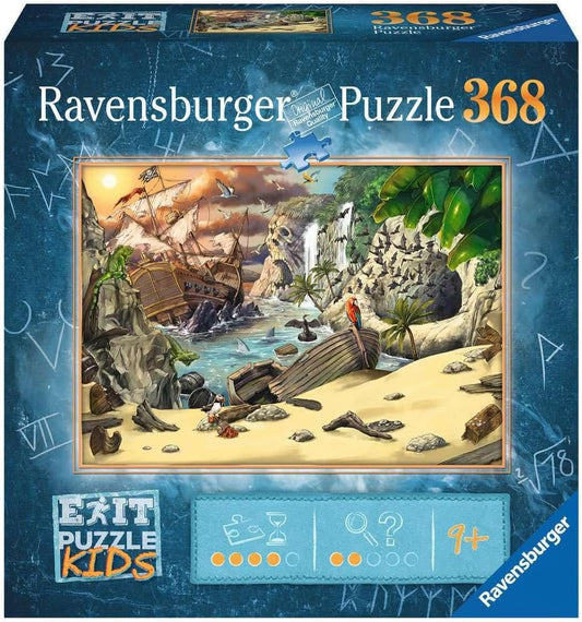 Ravensburger Vaikiškos dėlionės Escape Kids Puzzle - Pirate’s Peril, 368