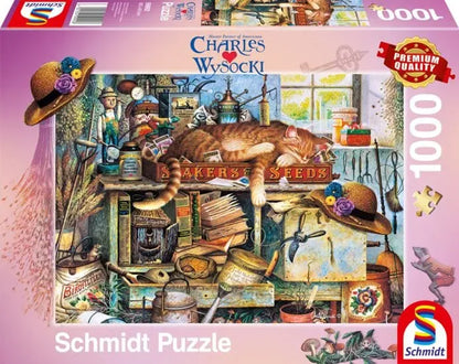 Remington the horticulturist, 1000-Universalios dėlionės-Brain Games LT