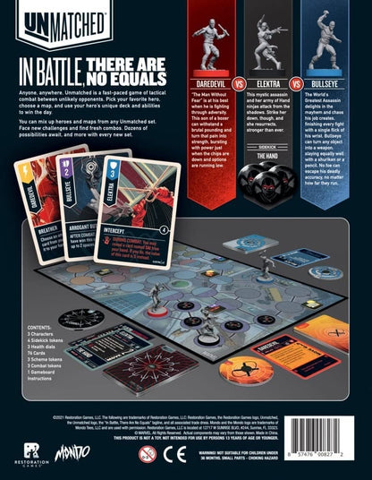 Restoration Games Stalo žaidimai Unmatched: Marvel Hell's Kitchen