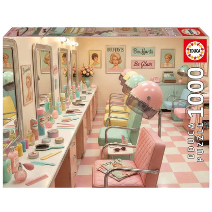Retro Glam Living Room, 1000-Universalios dėlionės-Brain Games LT