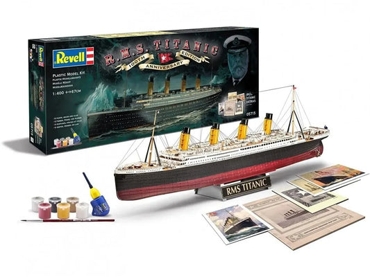 Revell - 100 Years Titanic (Spec. Edition)-Surenkami modeliai-Brain Games LT