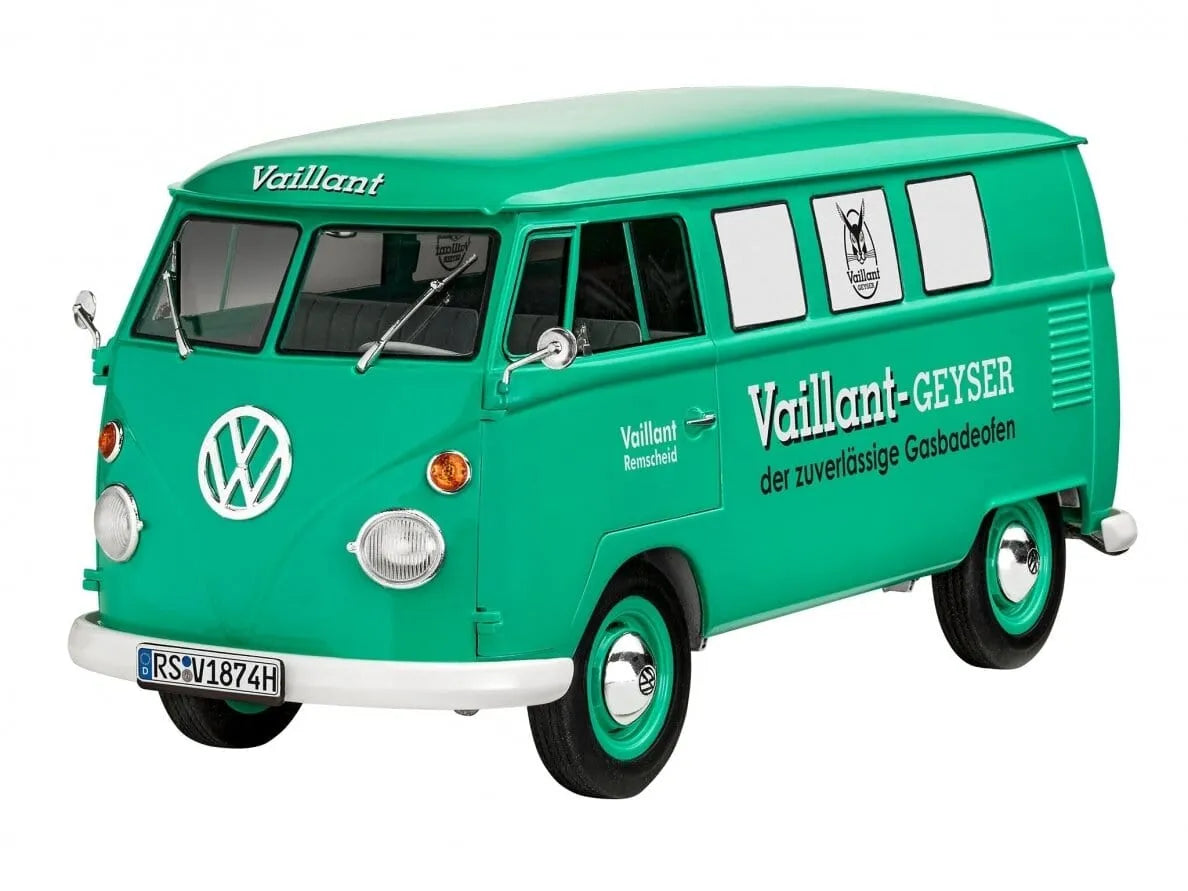 Revell - 150 years of Vaillant Volkswagen T1 Bus-Surenkami modeliai-Brain Games LT