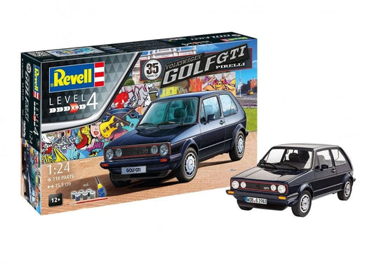 Revell - 35 Years VW Golf 1 GTI Pirelli-Surenkami modeliai-Brain Games LT