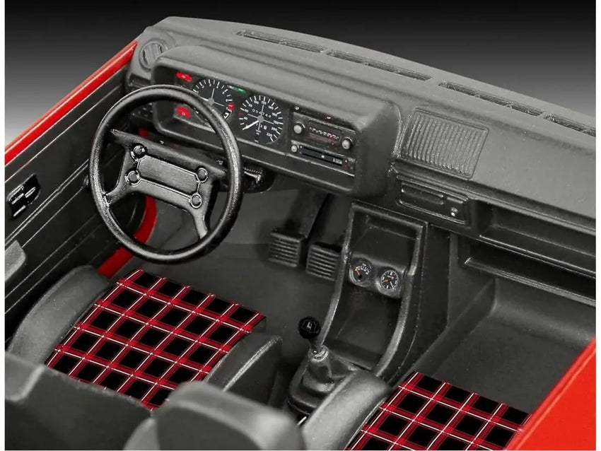 Baksas Surenkami modeliai Revell - 50 Years Volkswagen Golf 1 GTI, 1/24