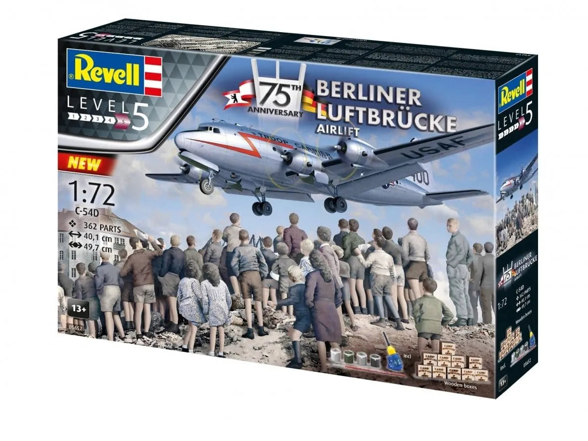 Revell - 75th Anniversary "Berliner Luftbrücke"-Surenkami modeliai-Brain Games LT