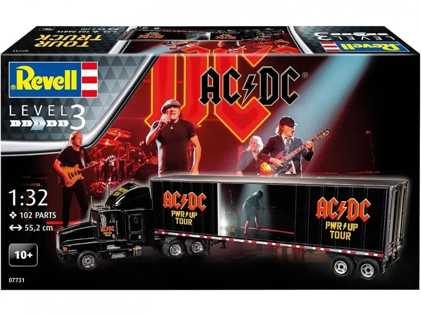 Baksas Surenkami modeliai Revell - AC/DC Truck Power Up Tour, 1/32