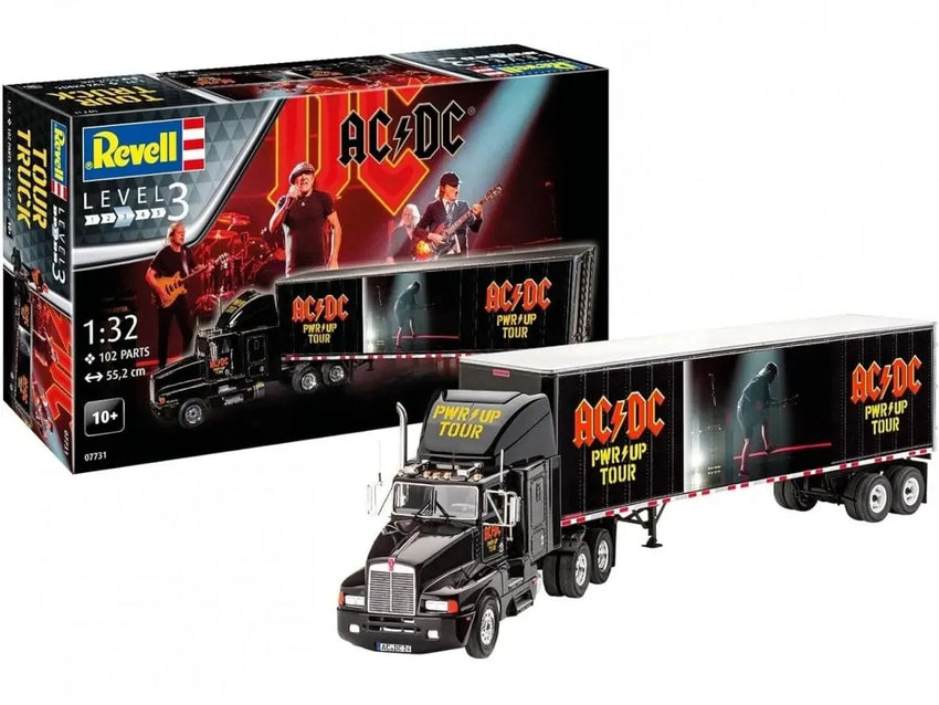 Baksas Surenkami modeliai Revell - AC/DC Truck Power Up Tour, 1/32