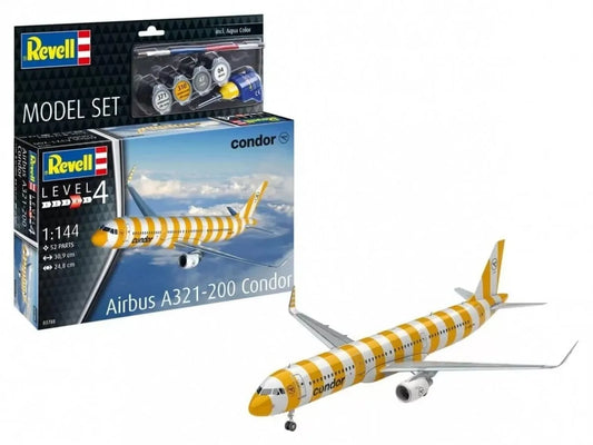 Revell - Airbus A321-200 Condor-Surenkami modeliai-Brain Games LT