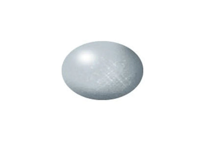 Revell - Aqua Color, Aluminium, Metallic, 18ml, 99-Modelių dažai-Brain Games LT