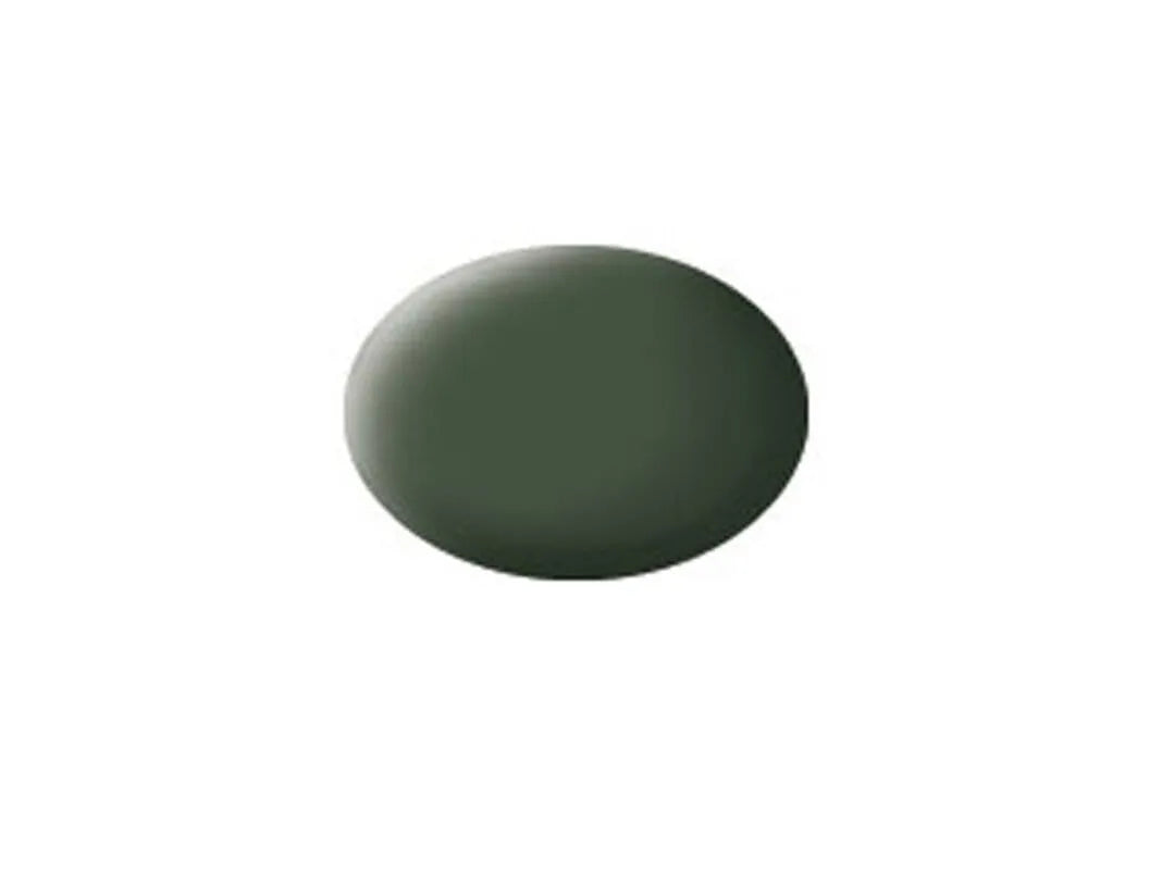 Revell - Aqua Color, Bronze Green, Matt, RAL 6031, 18ml, 65-Modelių dažai-Brain Games LT