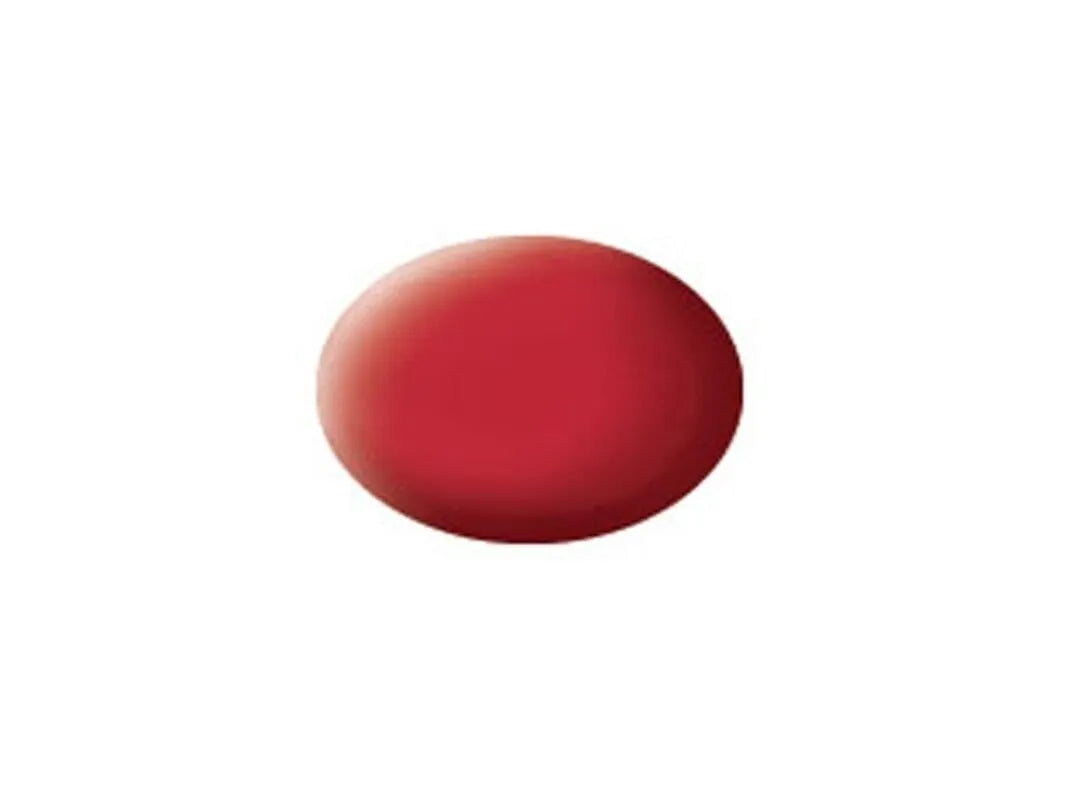 Revell - Aqua Color, Carmine Red, Matt, RAL 3002, 18ml, 36-Modelių dažai-Brain Games LT