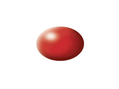 Revell - Aqua Color, Fiery Red, Silk, 18ml, 330-Modelių dažai-Brain Games LT