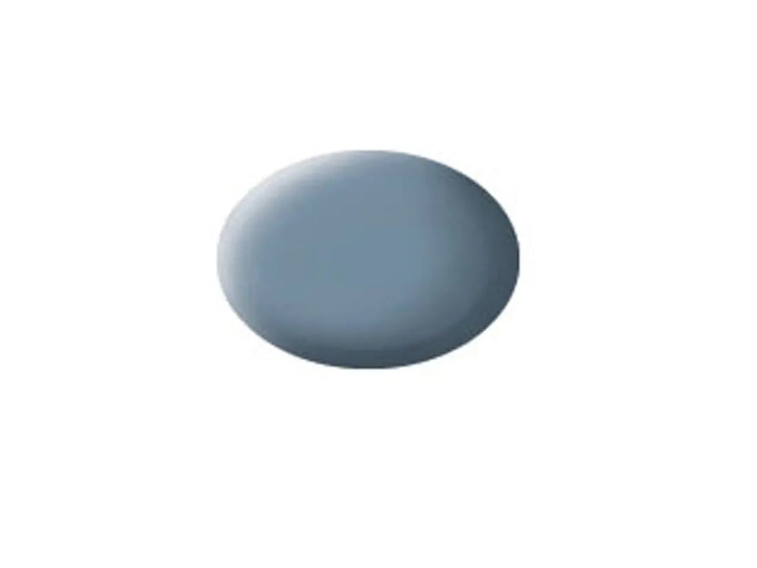 Revell - Aqua Color, Grey, Matt, RAL 7000, 18ml, 57-Modelių dažai-Brain Games LT