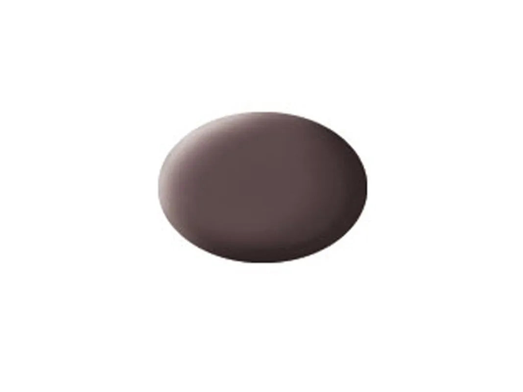 Revell - Aqua Color, Leather Brown, Matt, RAL 8027, 18ml, 84-Modelių dažai-Brain Games LT