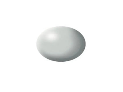 Revell - Aqua Color, Light Grey, Silk, 18ml, 371-Modelių dažai-Brain Games LT